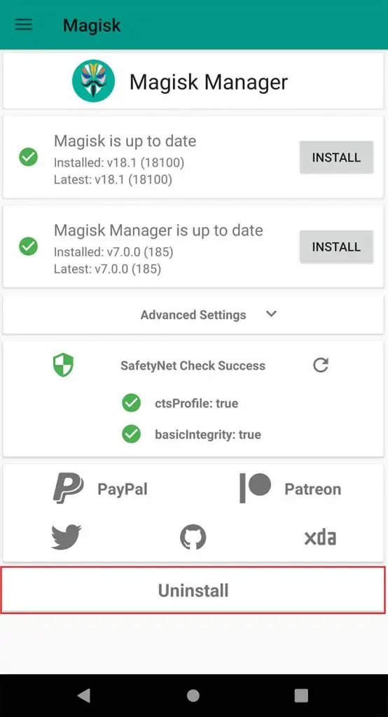 Aplikasi-Magisk-Uninstall