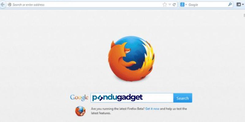 Browser Web Terbaik: Mozilla Firefox