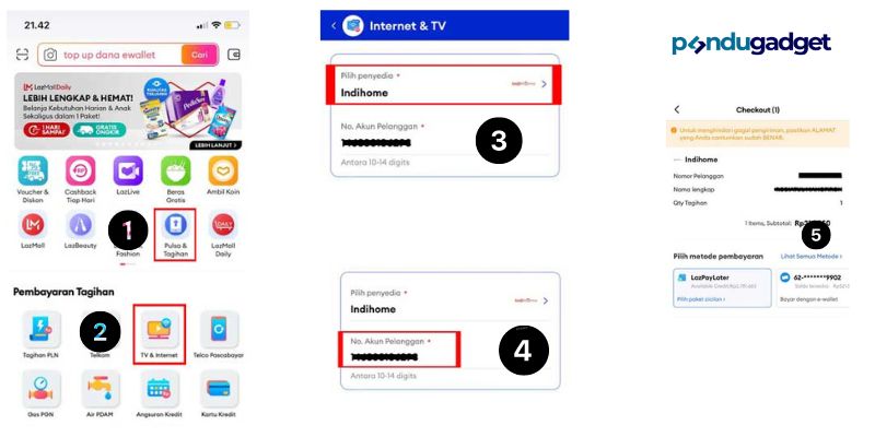 Langkah-Langkah Membayar Tagihan Indihome 