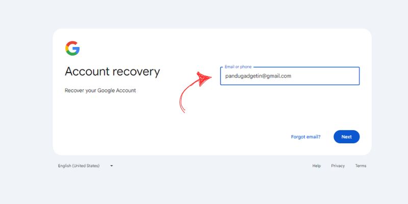 Lupa Password Gmail