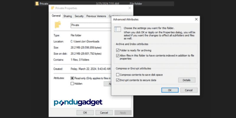 Mengunci Folder di Windows 10