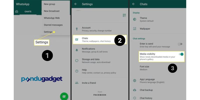 Menyimpan Video Dari WhatsApp