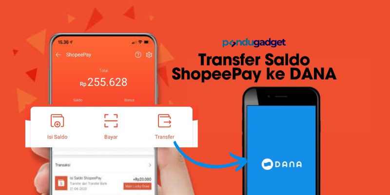 Transfer Saldo ShopeePay ke DANA