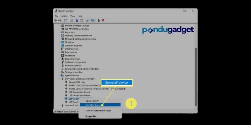 Uninstall device