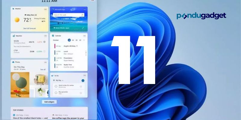 Widget di Windows 11