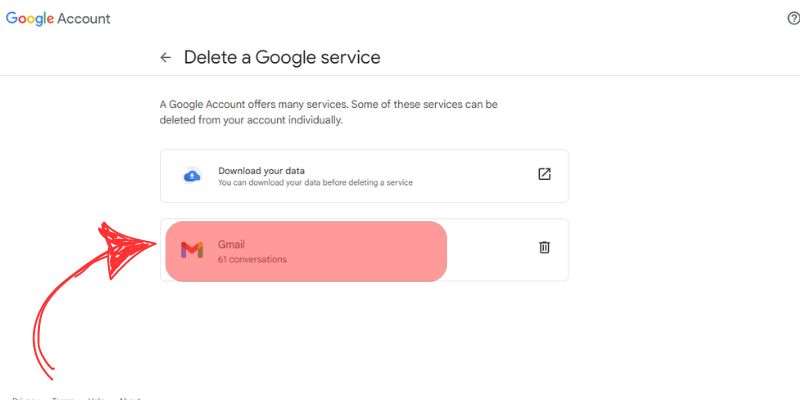 cara hapus akun gmail