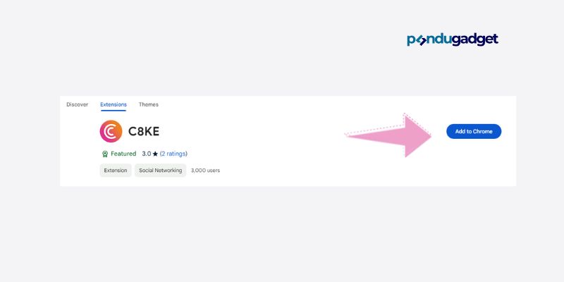 menambahkan ekstensi crome