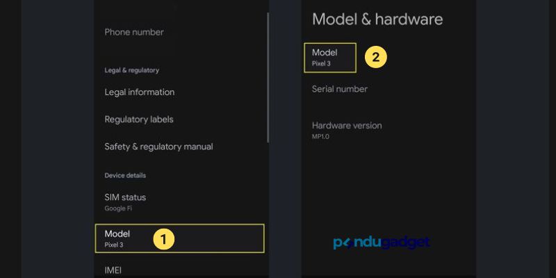 Cara Melihat Model Ponsel Android