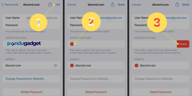 Cara Menghapus Authenticator Bawaan di iOS