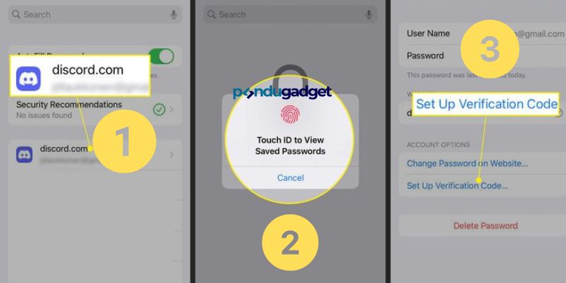 Mengaktifkan Authentication Dua Factor 
