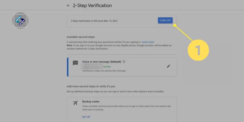mematikan Verifikasi 2 Langkah di Gmail